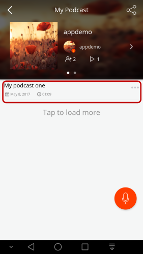 new episode android app