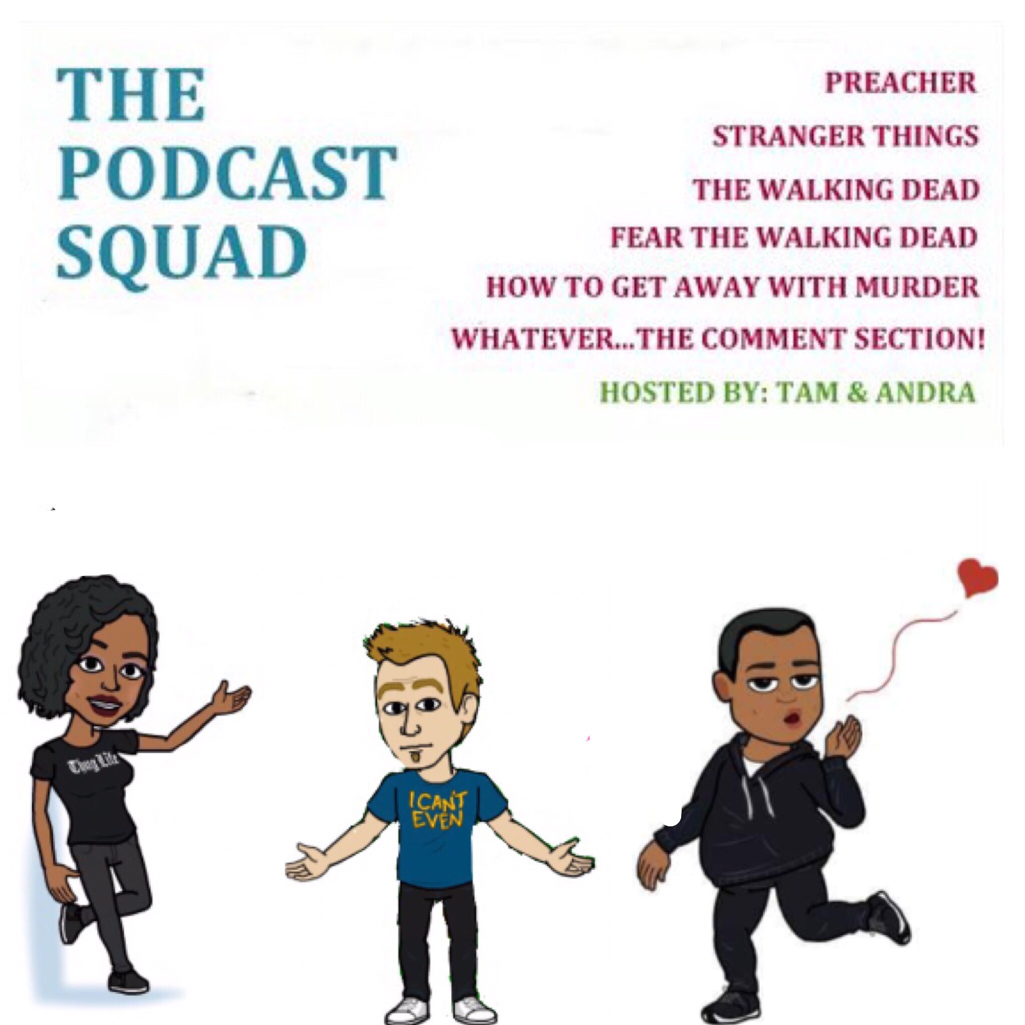 American Gods and Fear The Walking Dead recap by The Podcast Squad - The Walking Dead, Westworld Fan Podcasts