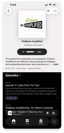Built for Apple Podcast distribution