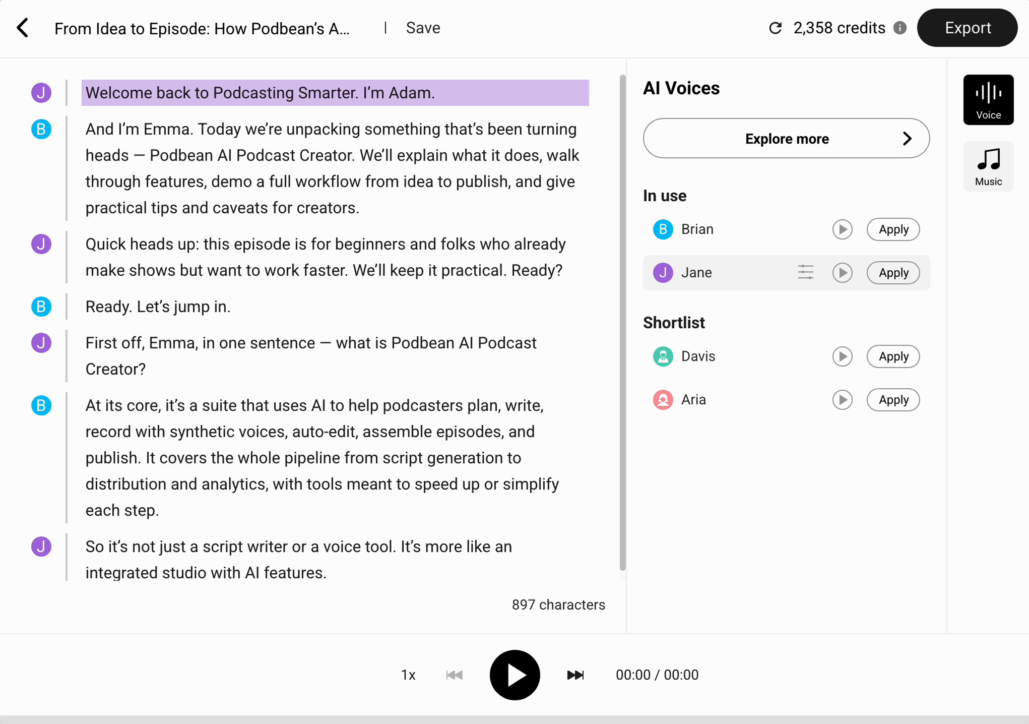 Lifelike AI Voices