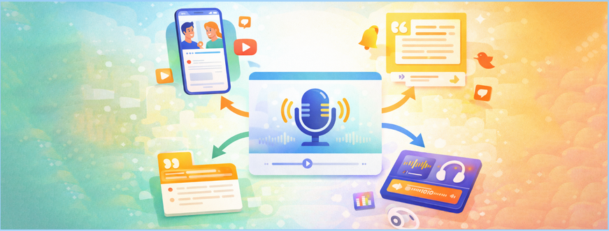 Repurpose Each Episode into Platform-Native, Multi-Format Content
